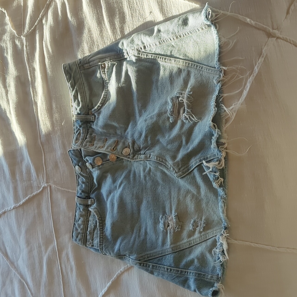 We the free jean skirt